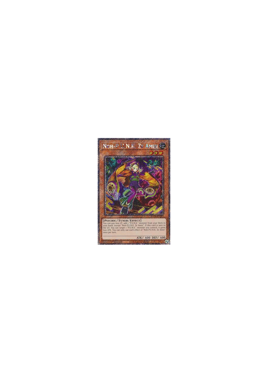 Noh-P.U.N.K. Ze Amin (V.1 - Platinum Secret Rare)
