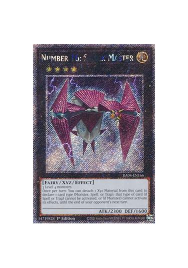 Number 16: Shock Master (V.1 - Platinum Secret Rare)
