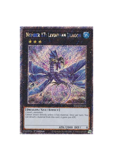 Number 17: Leviathan Dragon (V.1 - Platinum Secret Rare)