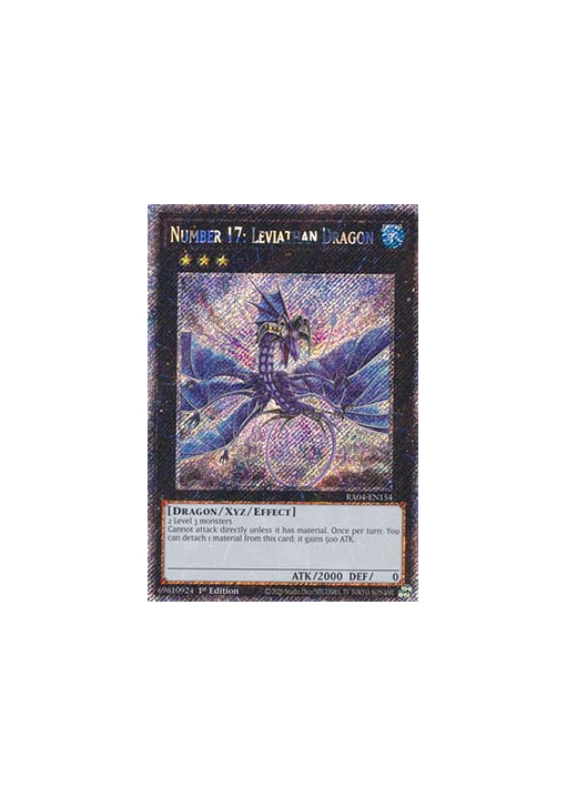Number 17: Leviathan Dragon (V.1 - Platinum Secret Rare)