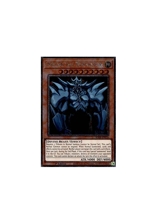 Obelisk the Tormentor (V.1 - Platinum Secret Rare)