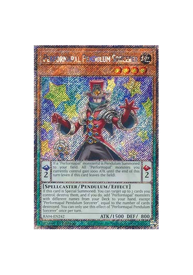 Performapal Pendulum Sorcerer (V.1 - Platinum Secret Rare)