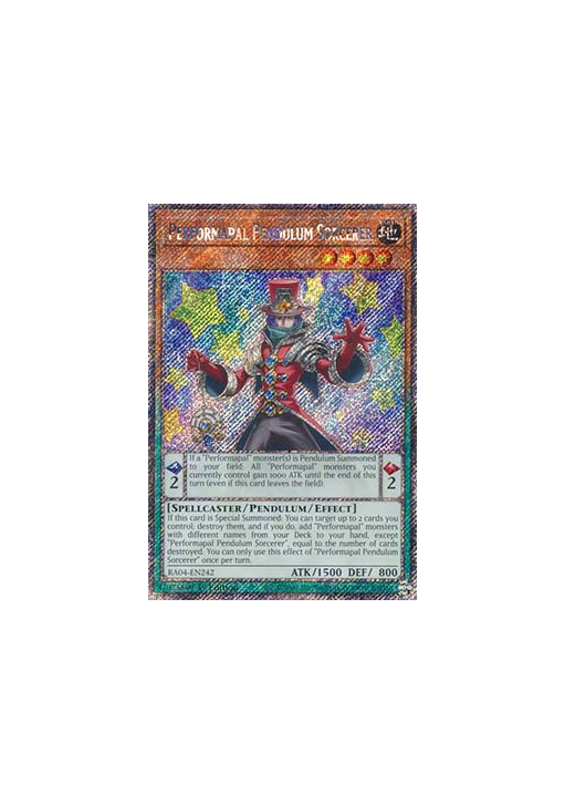 Performapal Pendulum Sorcerer (V.1 - Platinum Secret Rare)