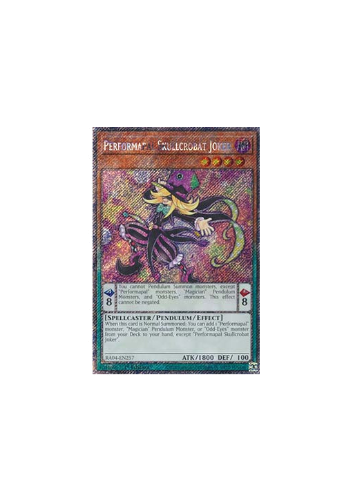 Performapal Skullcrobat Joker (V.1 - Platinum Secret Rare)