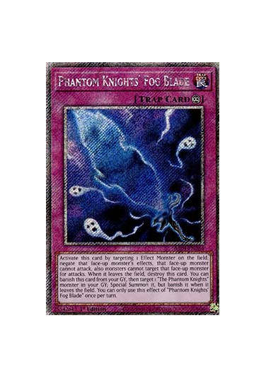 Phantom Knights’ Fog Blade (V.1 - Platinum Secret Rare)