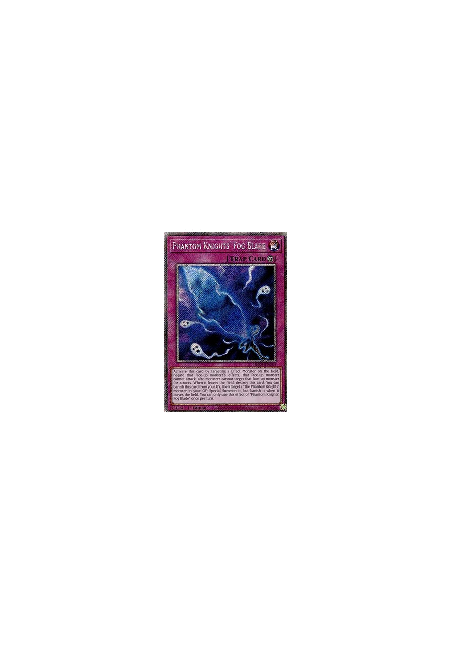 Phantom Knights’ Fog Blade (V.1 - Platinum Secret Rare)