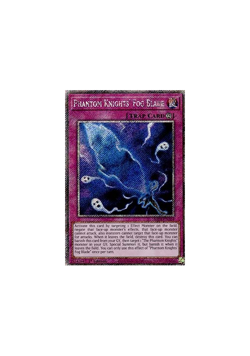 Phantom Knights’ Fog Blade (V.1 - Platinum Secret Rare)