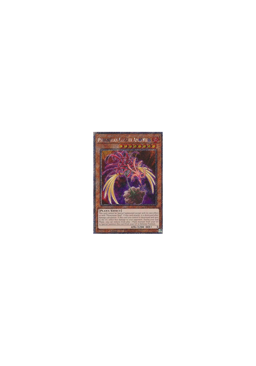 Phoenixian Cluster Amaryllis (V.1 - Platinum Secret Rare)