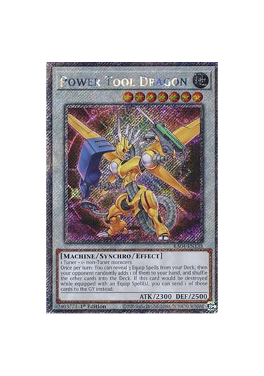Power Tool Dragon (V.1 - Platinum Secret Rare)