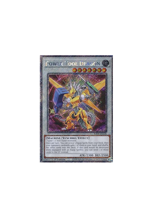 Power Tool Dragon (V.1 - Platinum Secret Rare)