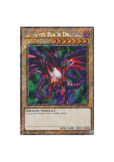 Red-Eyes Black Dragon (V.1 - Platinum Secret Rare)