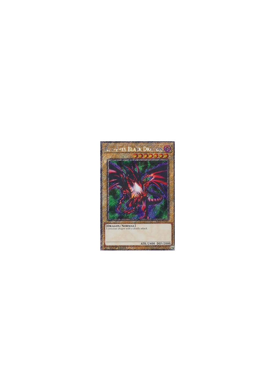 Red-Eyes Black Dragon (V.1 - Platinum Secret Rare)