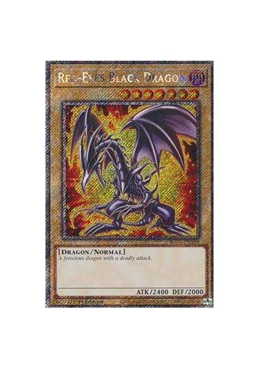 Red-Eyes Black Dragon (V.2 - Platinum Secret Rare)