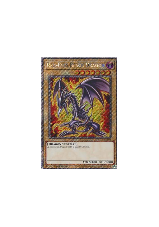 Red-Eyes Black Dragon (V.2 - Platinum Secret Rare)