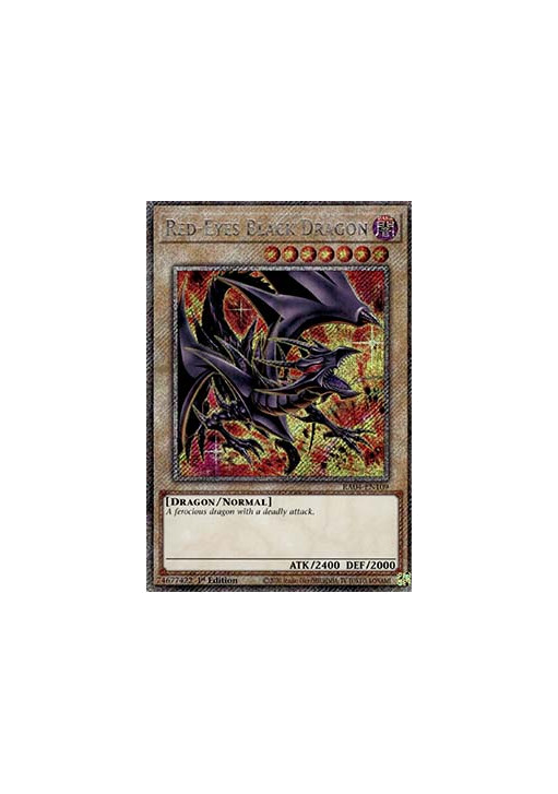 Red-Eyes Black Dragon (V.3 - Platinum Secret Rare)