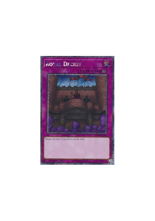 Royal Decree (V.1 - Platinum Secret Rare)