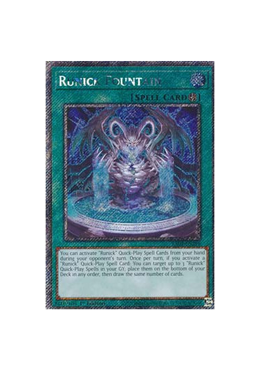 Runick Fountain (V.1 - Platinum Secret Rare)