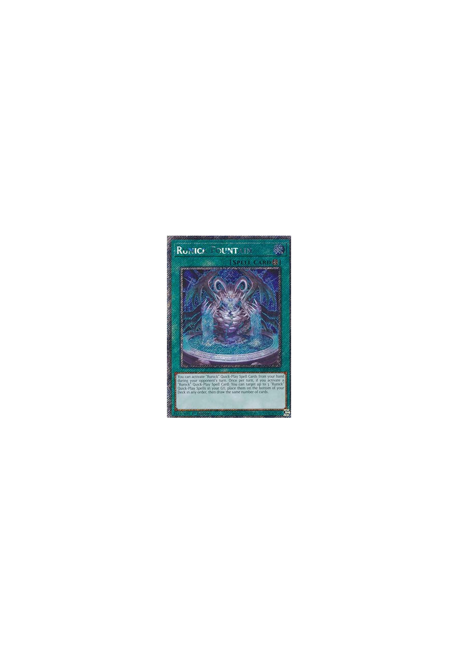 Runick Fountain (V.1 - Platinum Secret Rare)