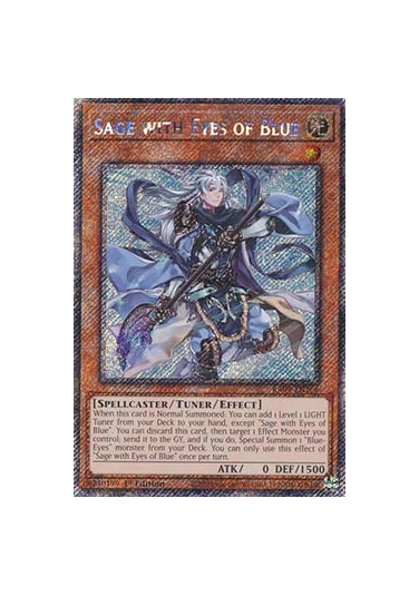 Sage with Eyes of Blue (V.1 - Platinum Secret Rare)
