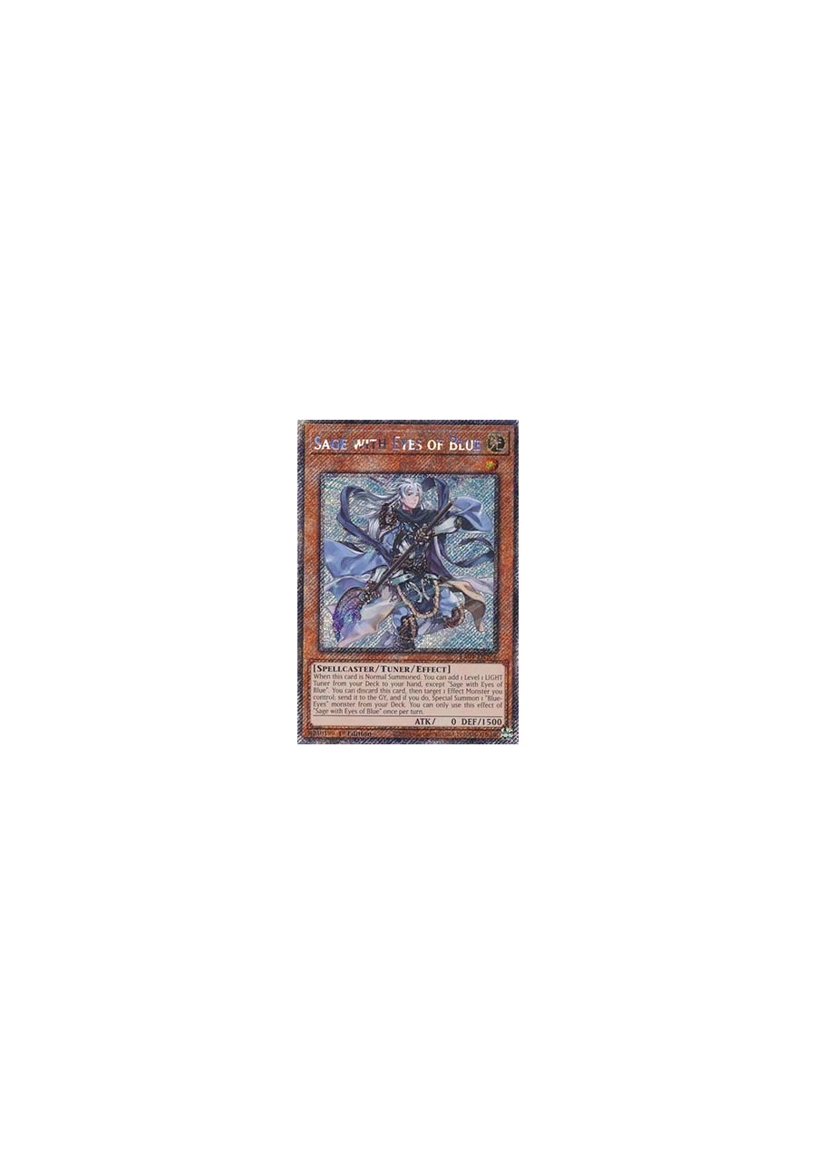 Sage with Eyes of Blue (V.1 - Platinum Secret Rare)