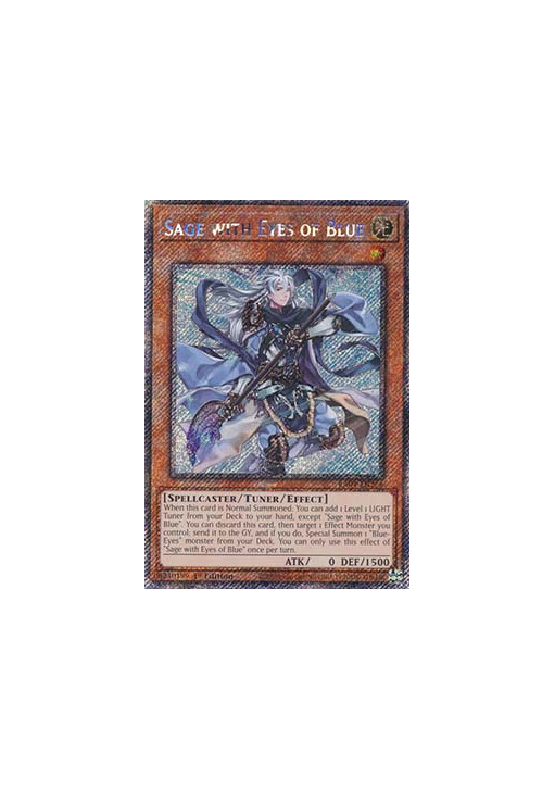 Sage with Eyes of Blue (V.1 - Platinum Secret Rare)
