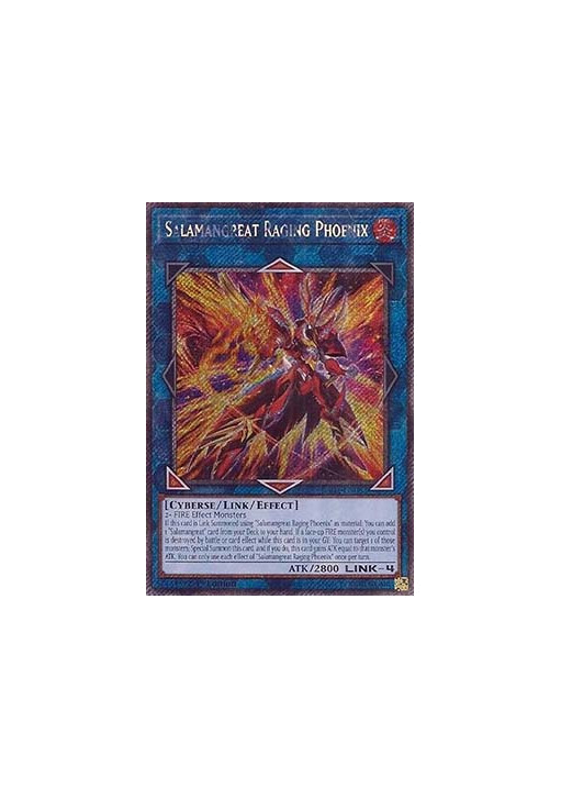 Salamangreat Raging Phoenix (V.4 - Platinum Secret Rare)