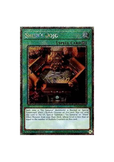 Shien’s Dojo (V.4 - Platinum Secret Rare)