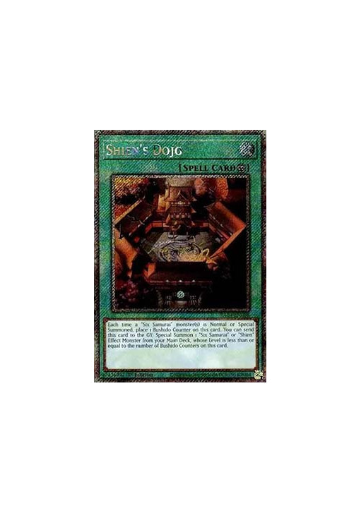Shien’s Dojo (V.4 - Platinum Secret Rare)