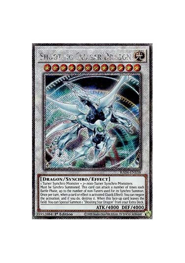 Shooting Quasar Dragon (V.1 - Platinum Secret Rare)