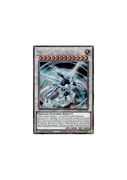 Shooting Quasar Dragon (V.1 - Platinum Secret Rare)