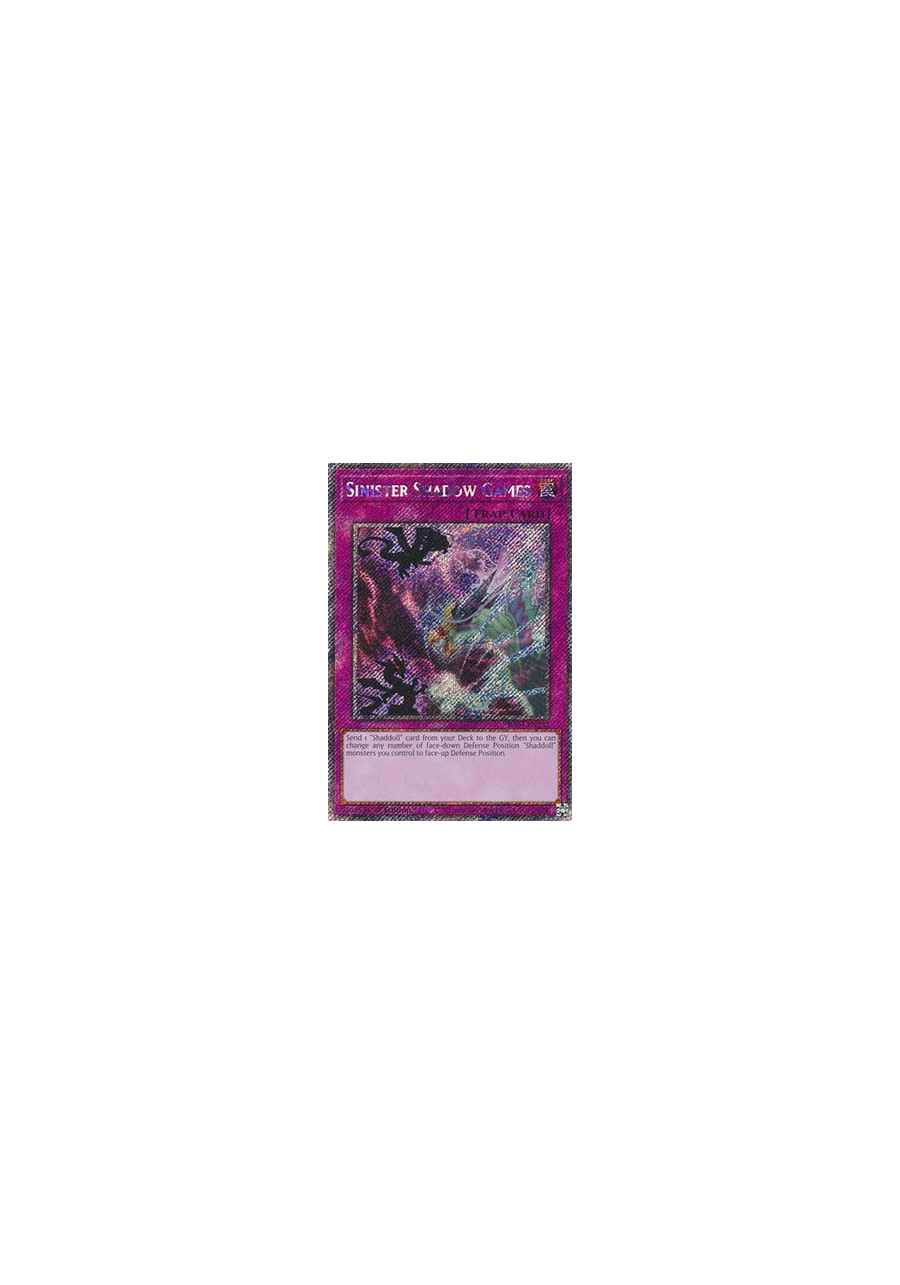 Sinister Shadow Games (V.1 - Platinum Secret Rare)