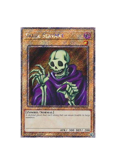 Skull Servant (V.1 - Platinum Secret Rare)