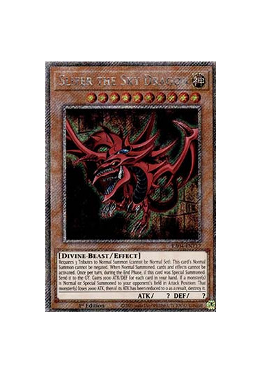 Slifer the Sky Dragon (V.1 - Platinum Secret Rare)