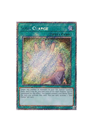 Soul Charge (V.1 - Platinum Secret Rare)