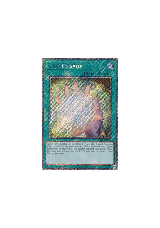 Soul Charge (V.1 - Platinum Secret Rare)