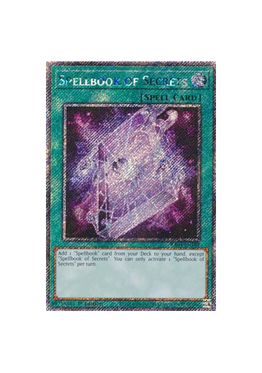 Spellbook of Secrets (V.1 - Platinum Secret Rare)