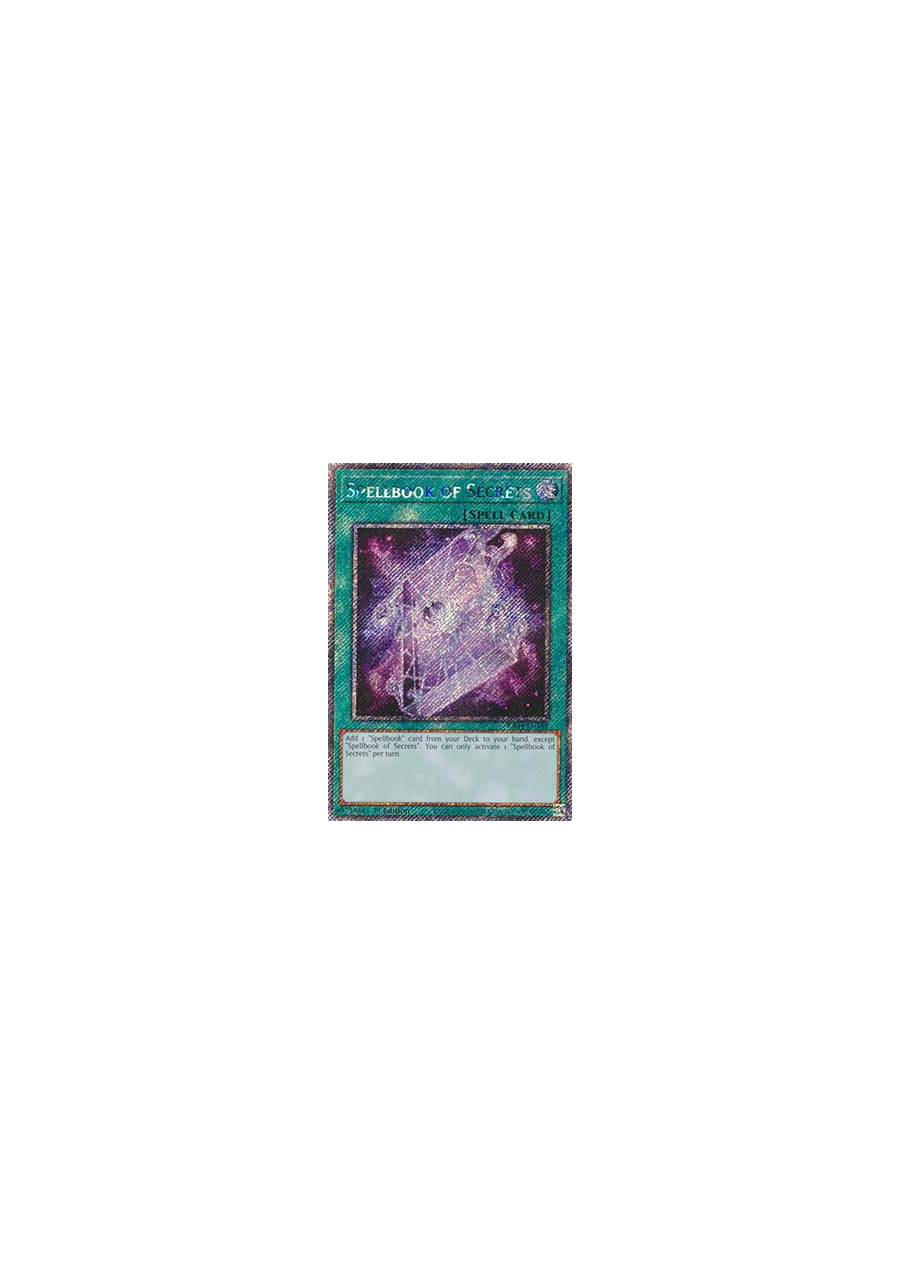 Spellbook of Secrets (V.1 - Platinum Secret Rare)