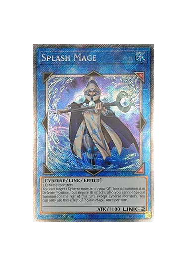 Splash Mage (V.4 - Platinum Secret Rare)