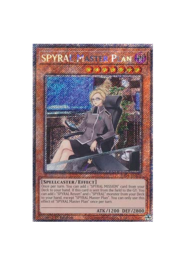 SPYRAL Master Plan (V.1 - Platinum Secret Rare)