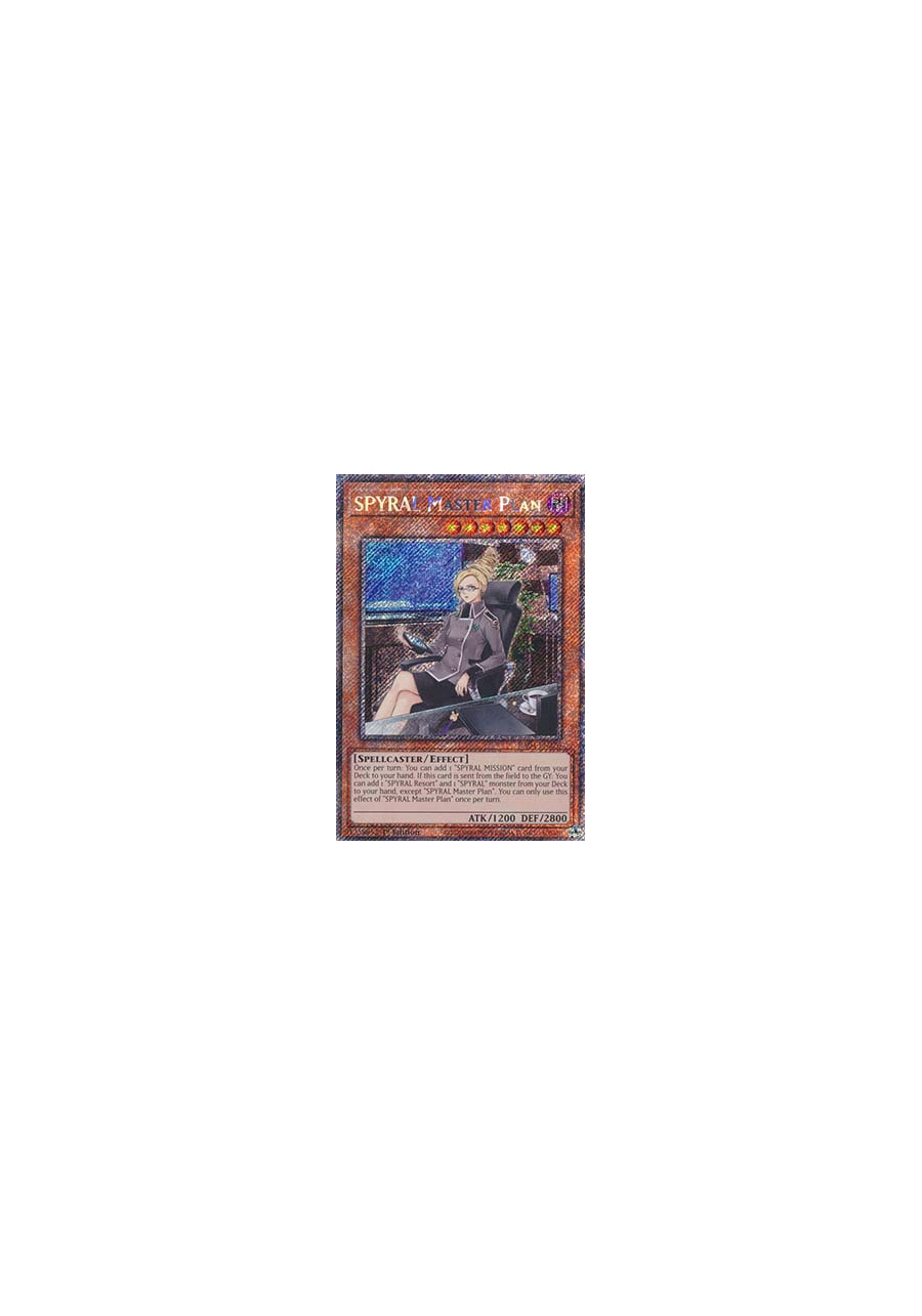 SPYRAL Master Plan (V.1 - Platinum Secret Rare)