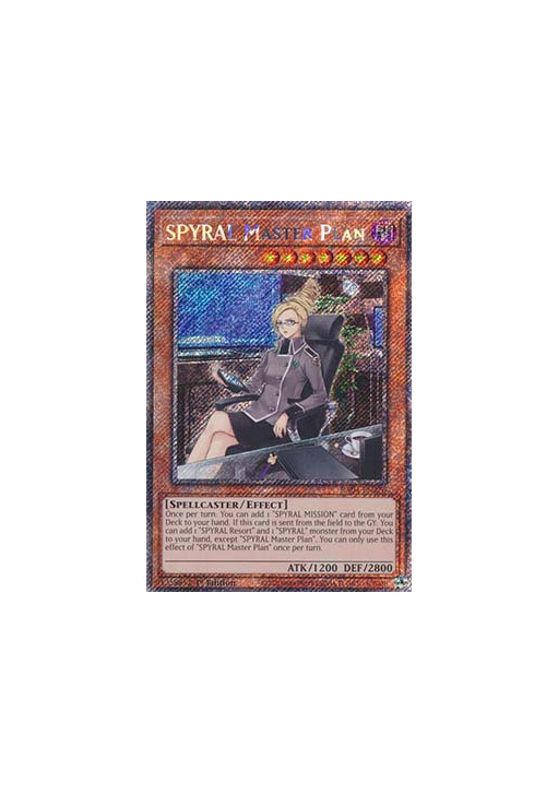 SPYRAL Master Plan (V.1 - Platinum Secret Rare)