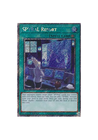 SPYRAL Resort (V.1 - Platinum Secret Rare)