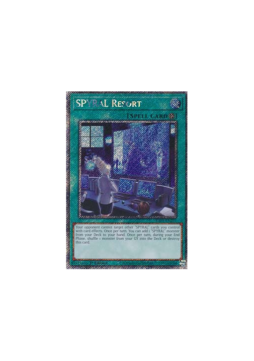SPYRAL Resort (V.1 - Platinum Secret Rare)