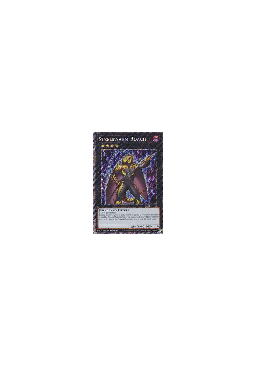 Steelswarm Roach (V.1 - Platinum Secret Rare)