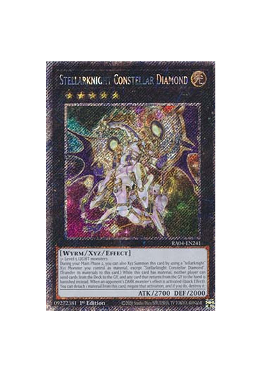 Stellarknight Constellar Diamond (V.1 - Platinum Secret Rare)