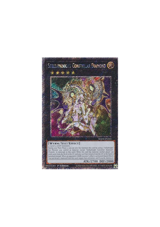 Stellarknight Constellar Diamond (V.1 - Platinum Secret Rare)