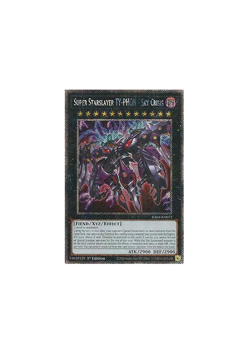 Super Starslayer TY-PHON - Sky Crisis (V.4 - Platinum Secret Rare)