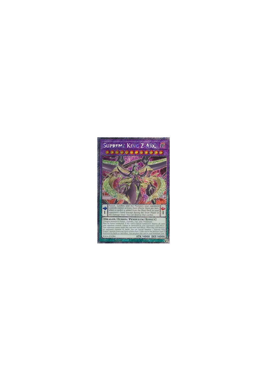 Supreme King Z-ARC (V.1 - Platinum Secret Rare)