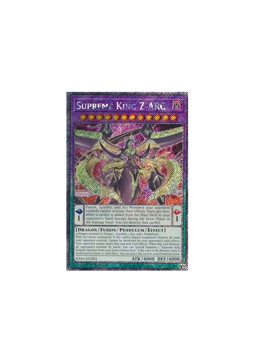 Supreme King Z-ARC (V.1 - Platinum Secret Rare)