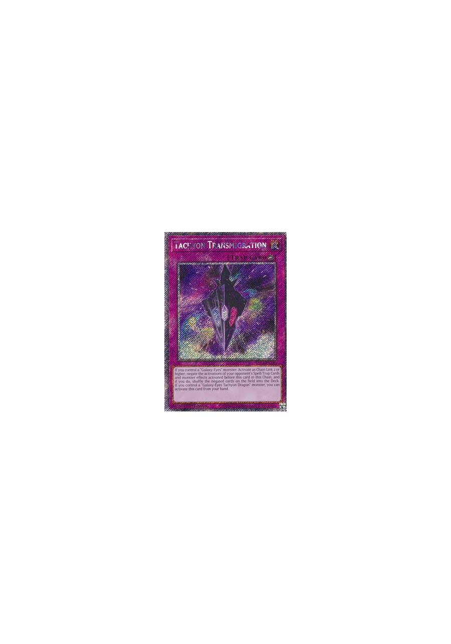 Tachyon Transmigration (V.1 - Platinum Secret Rare)